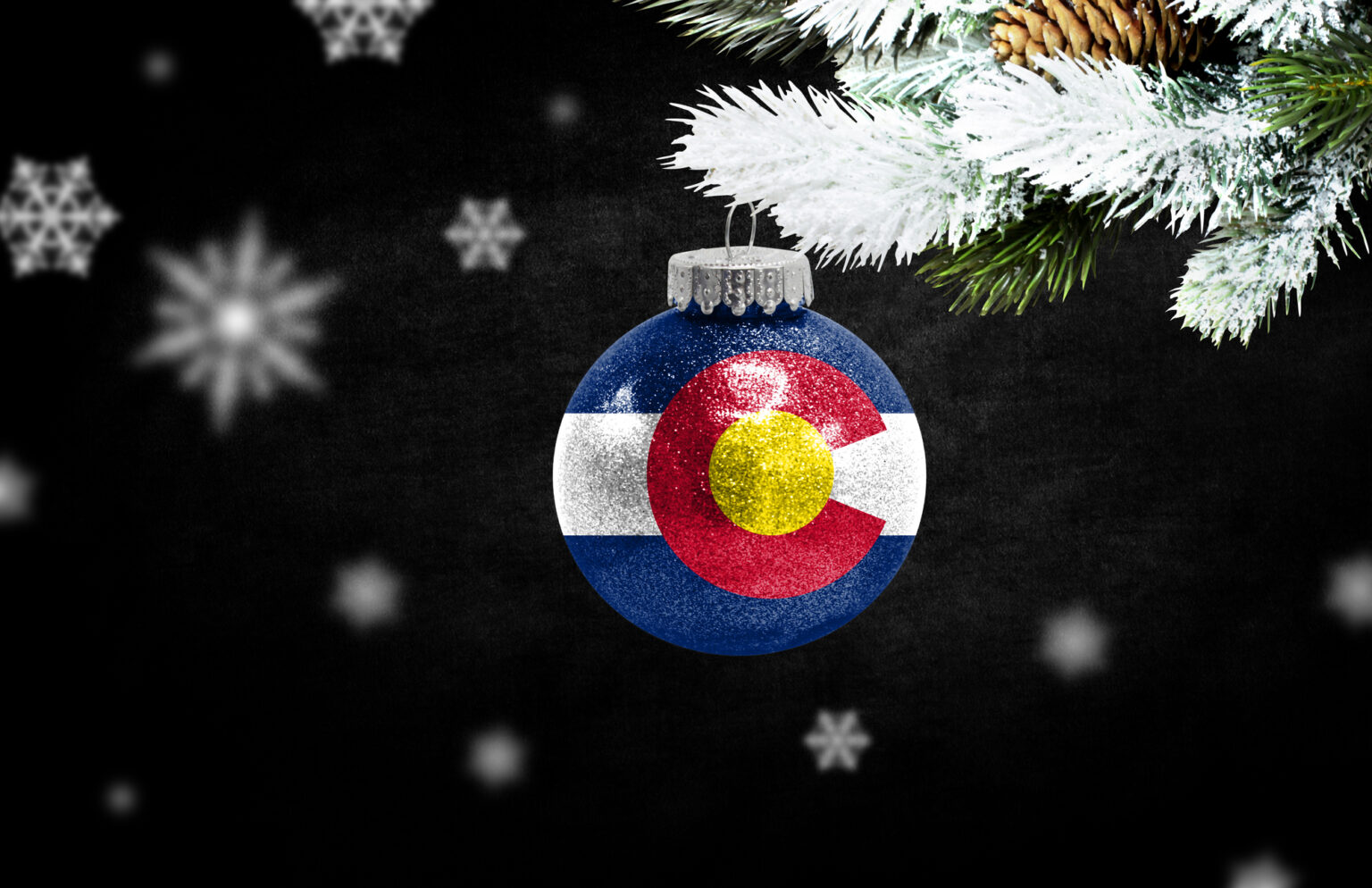 Holiday Winter Christmas Markets In Colorado Opening Dates For 2024   Colorado State Flag Christmas Ornament 1536x994 